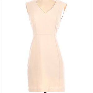 “Honestee” beige mini dress